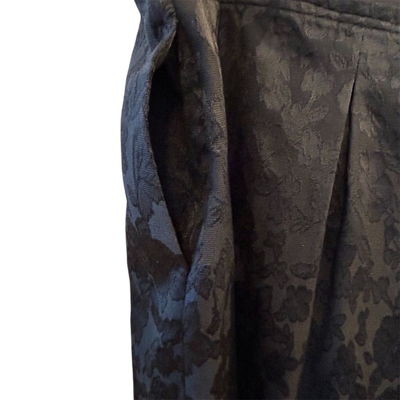 Daisy Fuentes Women's 2XL Black A-Line Knee Length Skirt Side Zip with pockets - Picture 7 of 10